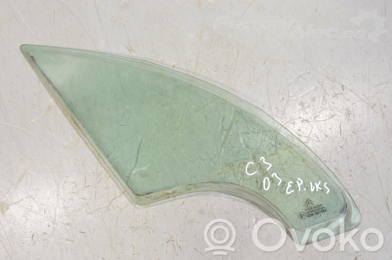 Citroen C3 Front door window glass four-door 