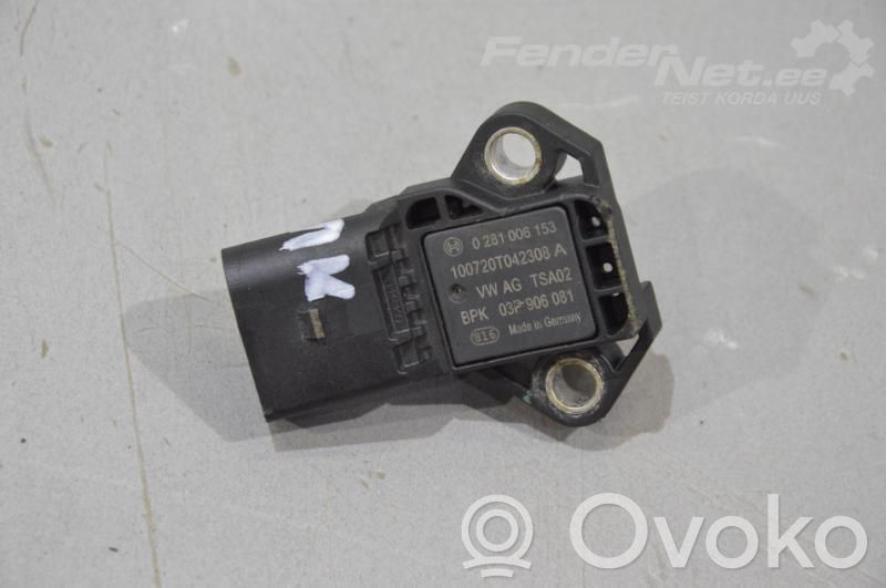 Skoda Fabia Mk2 (5J) Sensor de presión del turboventilador 