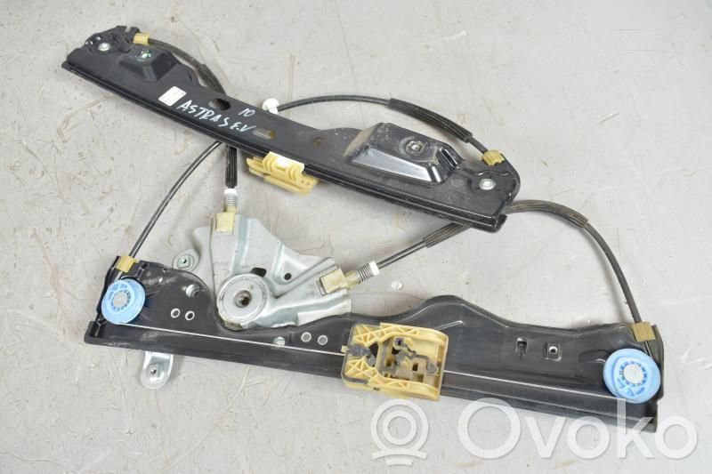 Mechanizm podnoszenia szyby przedniej bez silnika   13313568,13350758,13294504,13294504