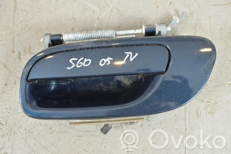 Volvo S60 Manecilla/asa externa de la puerta trasera 