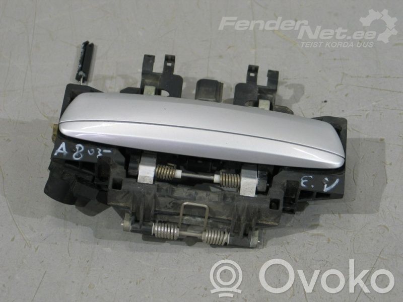 Audi A8 S8 D3 4E Klamka/wspornik zewnętrzny drzwi przednich 