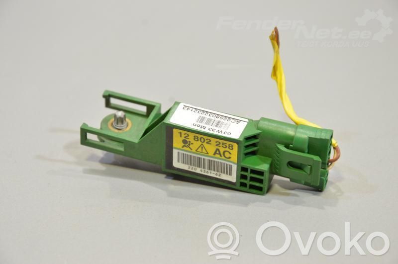 Airbagsensor Crashsensor Drucksensor   12772219,12802258