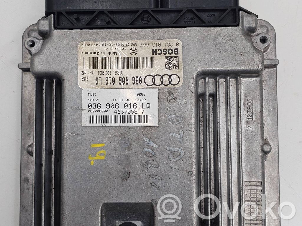 Audi A4 S4 B7 8E 8H Engine control unit/module 