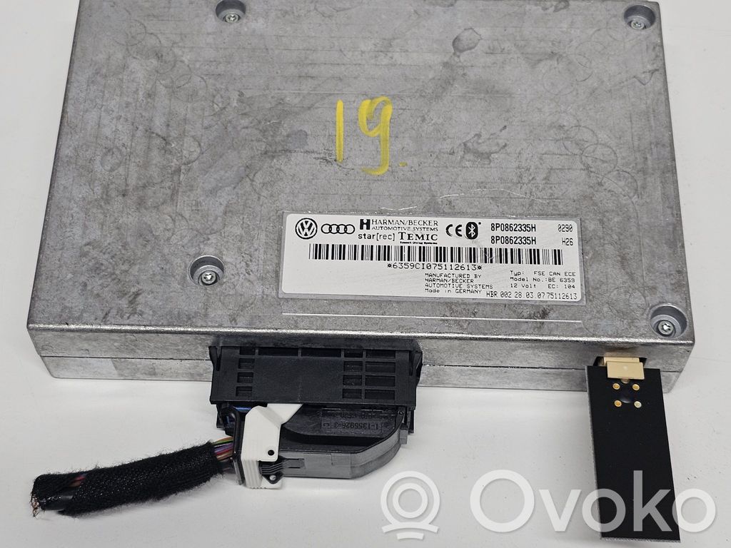 Audi A4 S4 B7 8E 8H Bluetooth modulis 