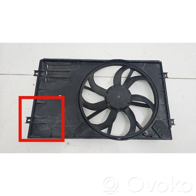 Elektryczny wentylator chłodnicy   5N0121205F,5N0121207G,80923611,2326010002