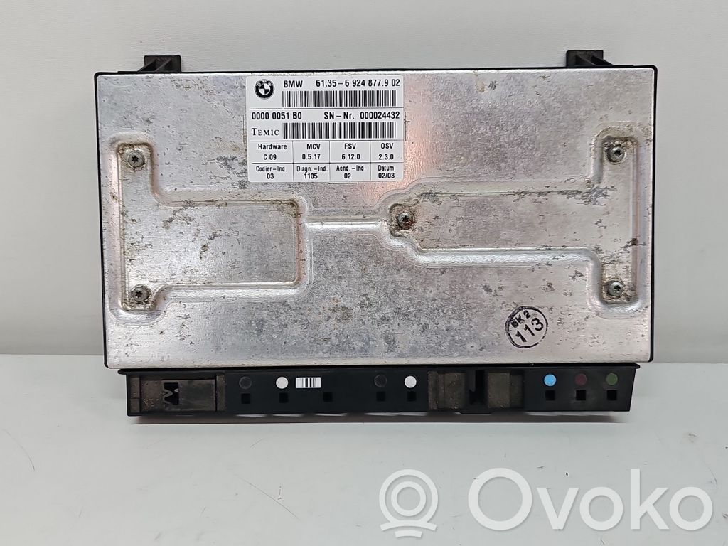 BMW 7 E65 E66 Module de commande de siège 