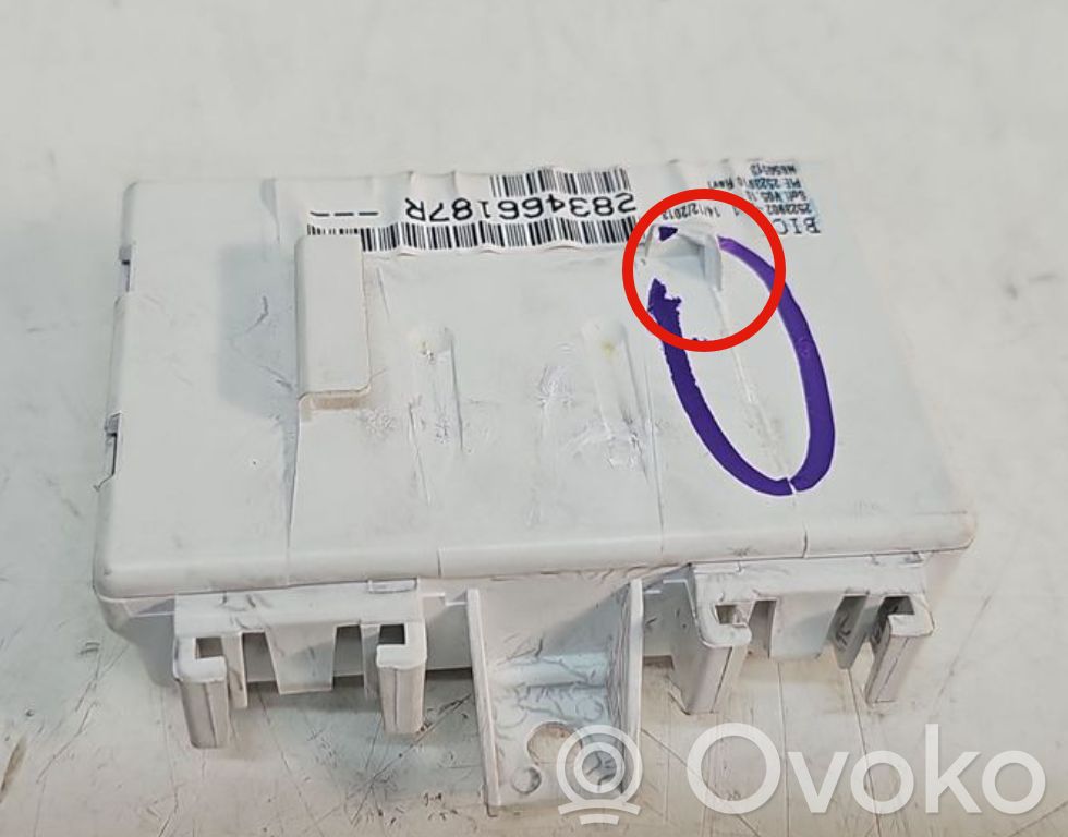 Renault Captur GPS navigation control unit/module 