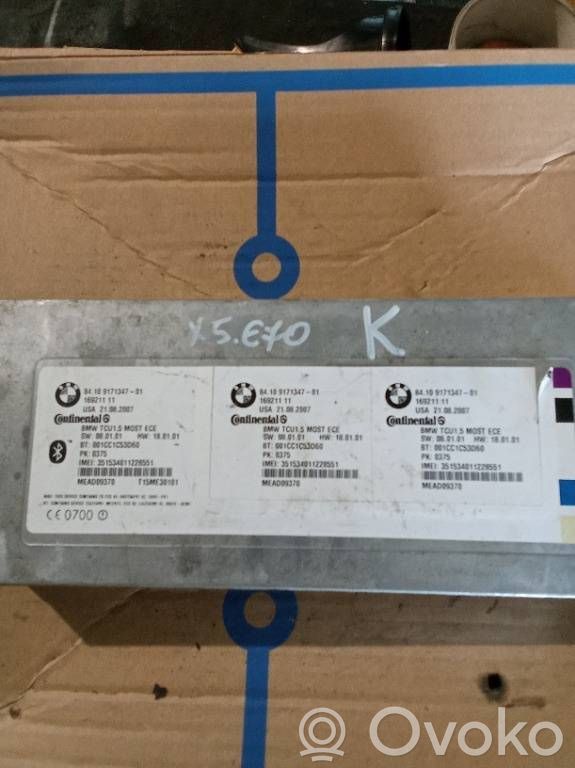 BMW 5 E60 E61 Unidad de control/módulo de bluetooth 