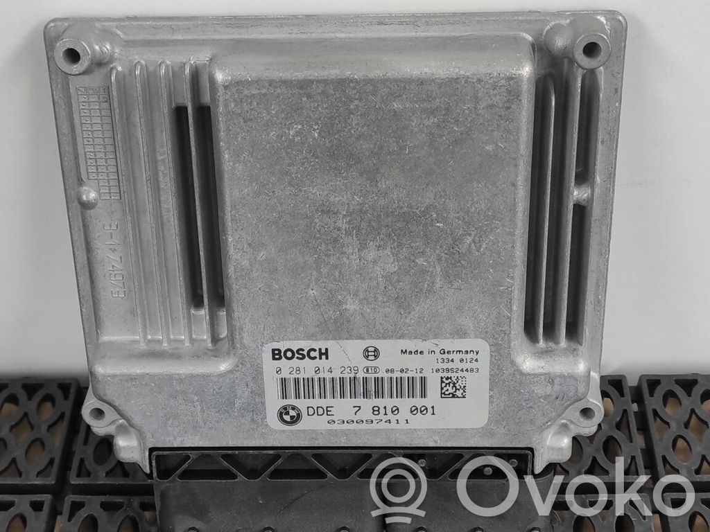 BMW 3 E90 E91 Unité de commande, module ECU de moteur 