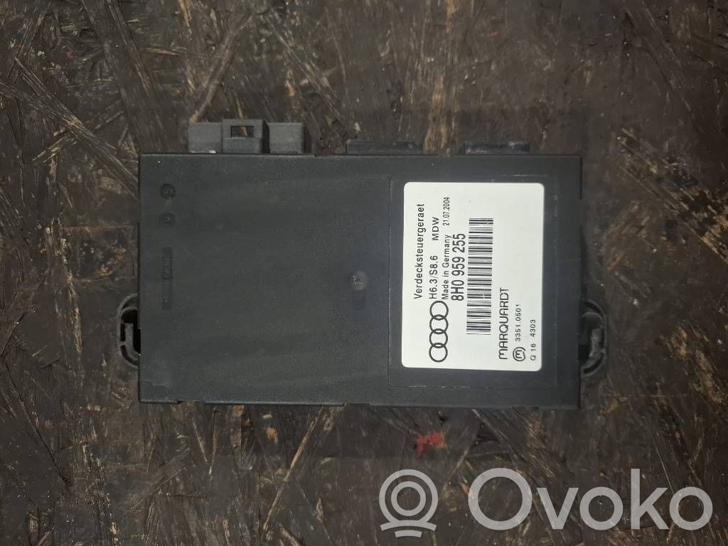 Audi A4 S4 B6 8E 8H Autres unités de commande / modules 