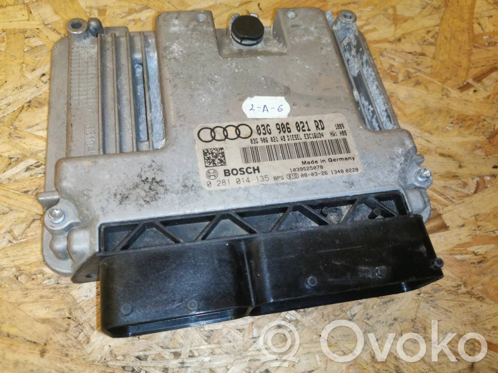 Audi A3 S3 8P Engine control unit/module 