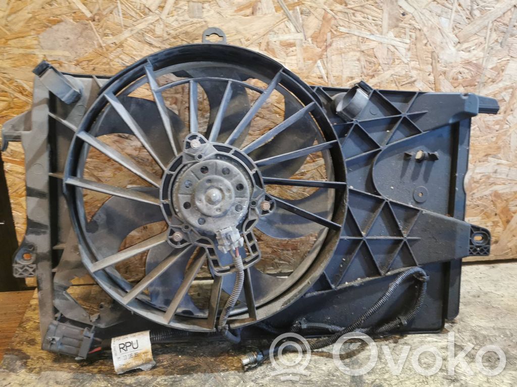 Opel Meriva A Electric radiator cooling fan 