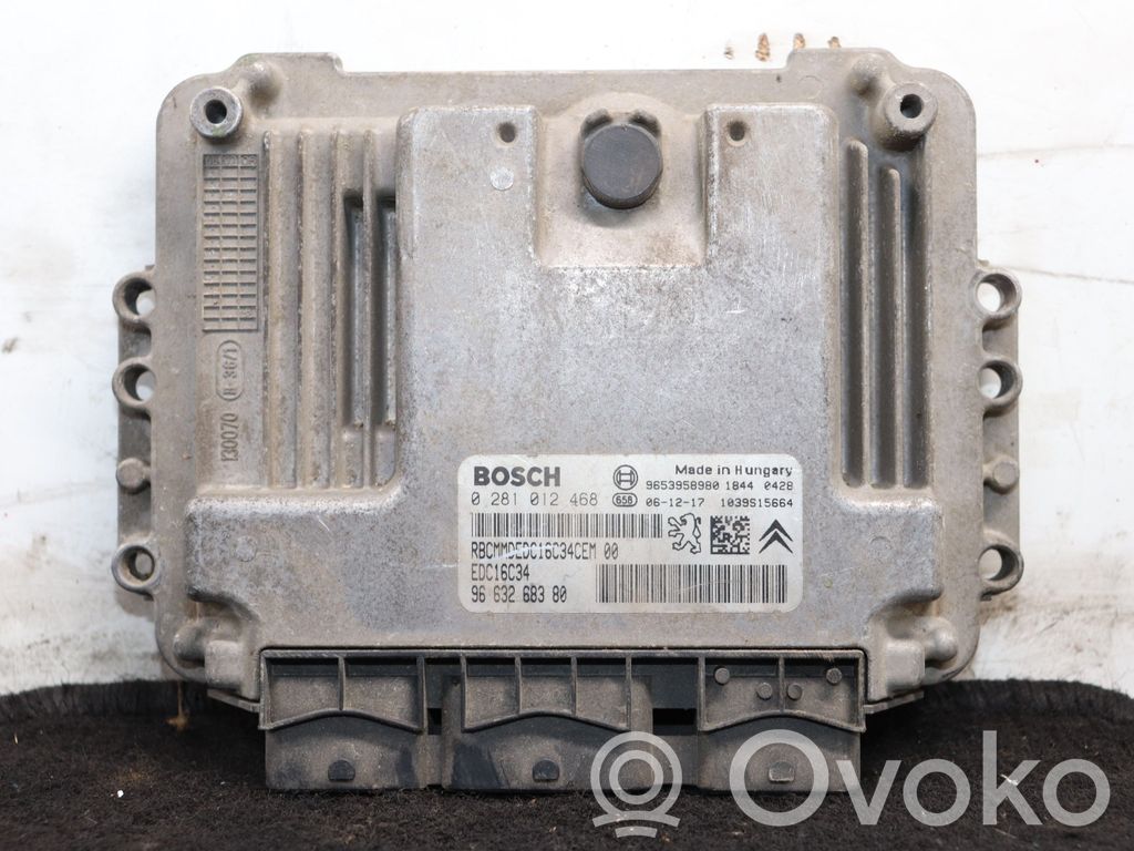 Engine control unit/module   1939AQ,0281012468