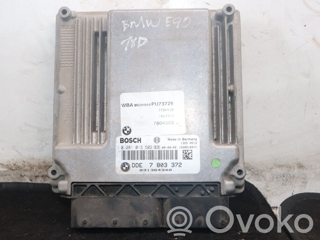 BMW 3 E90 E91 Engine control unit/module 