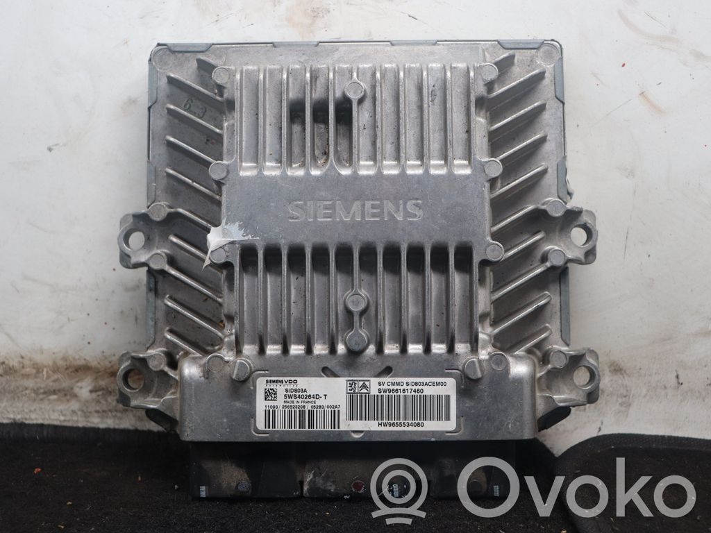 Peugeot 407 Engine control unit/module 