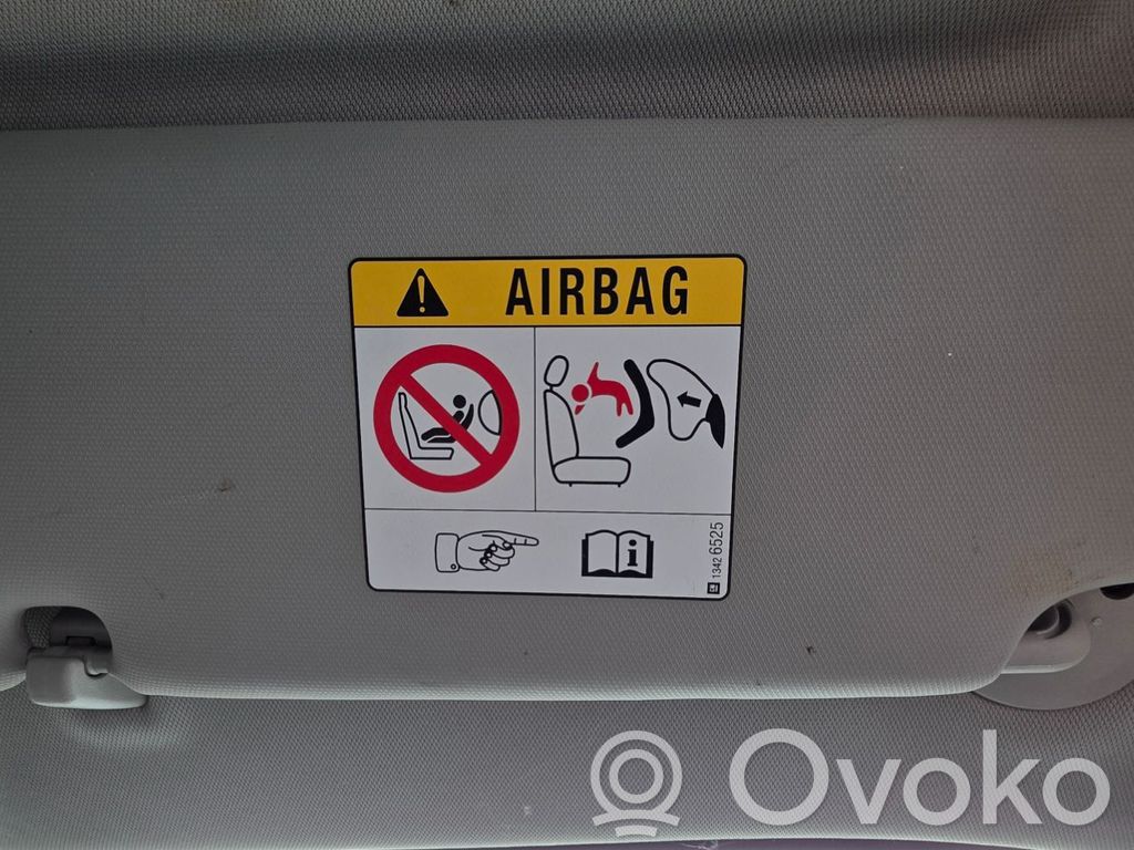 Opel Astra K Sun visor 
