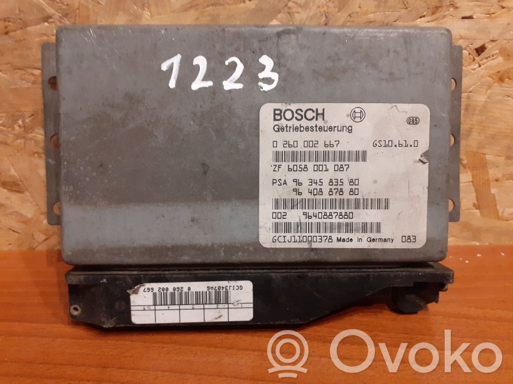Peugeot 607 Unitate/modul de control cutie de viteze 