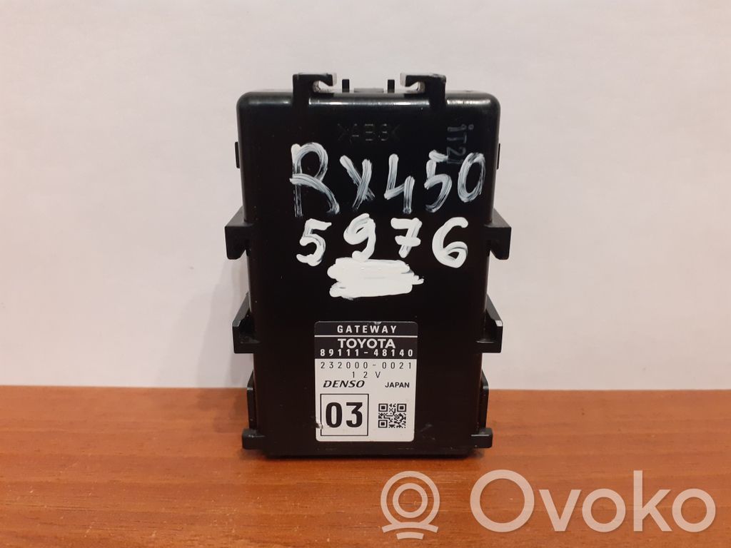 Lexus RX 330 - 350 - 400H Gateway valdymo modulis 