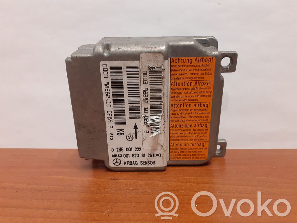 Mercedes-Benz A W168 Airbag control unit/module 