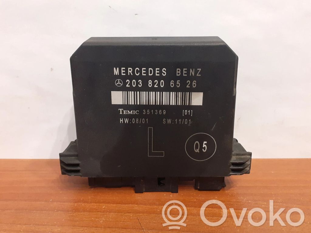Mercedes-Benz C W203 Durų elektronikos valdymo blokas 