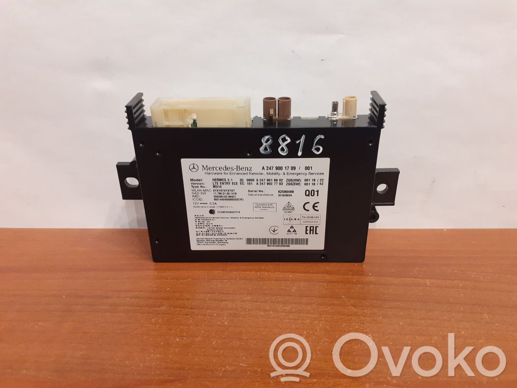 Mercedes-Benz Vito Viano W447 Bluetooth control unit module 