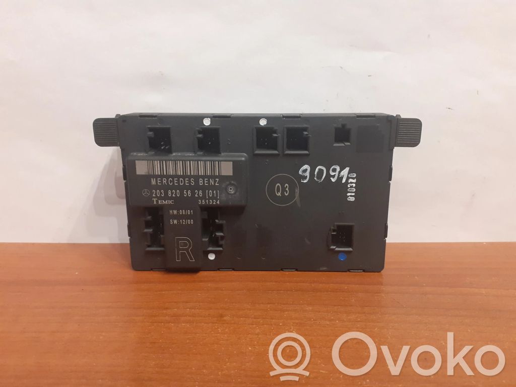 Mercedes-Benz C W203 Unidad de control/módulo de la puerta 