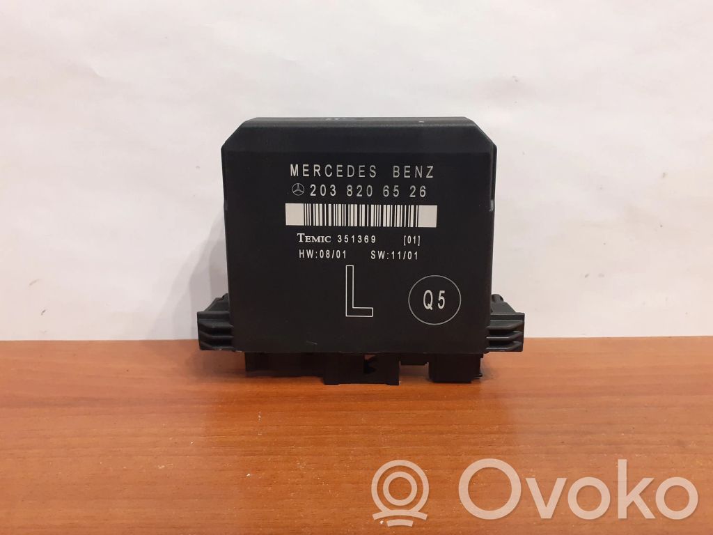 Mercedes-Benz C W203 Durų elektronikos valdymo blokas 
