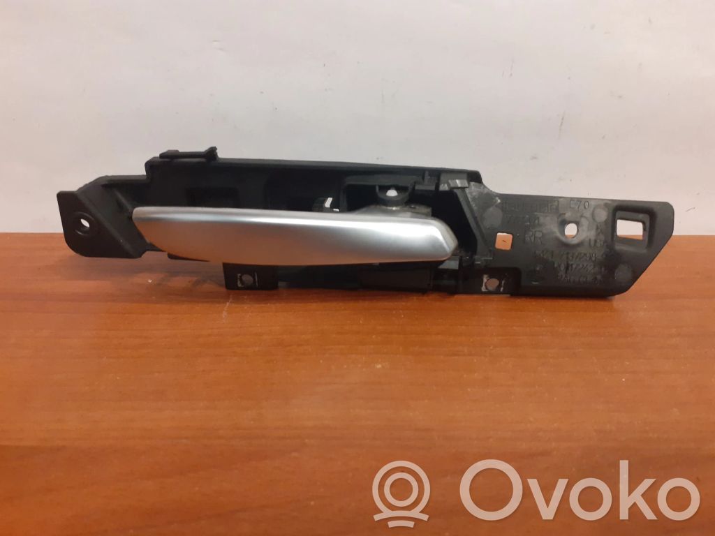 BMW X5 E70 Rear door interior handle 