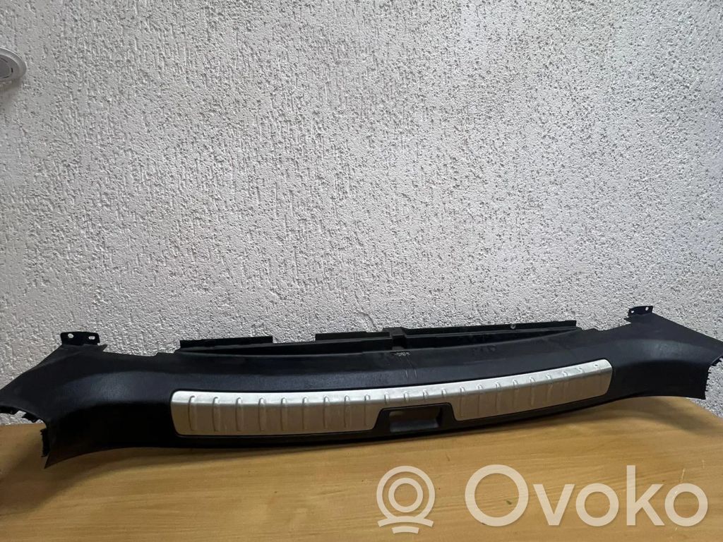 BMW X6 E71 Moldura lateral de la consola central trasera 
