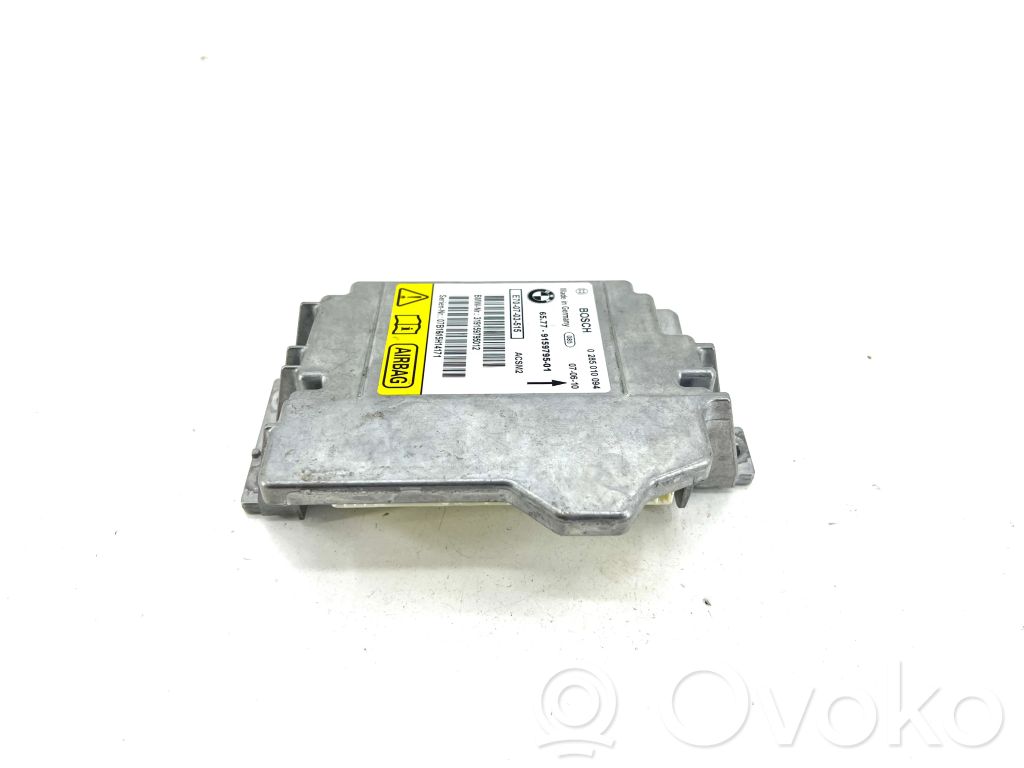 BMW X5 E70 Sterownik / Moduł Airbag 