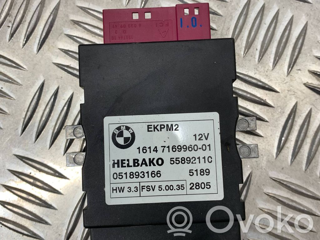 BMW 3 E90 E91 Fuel injection pump control unit/module 