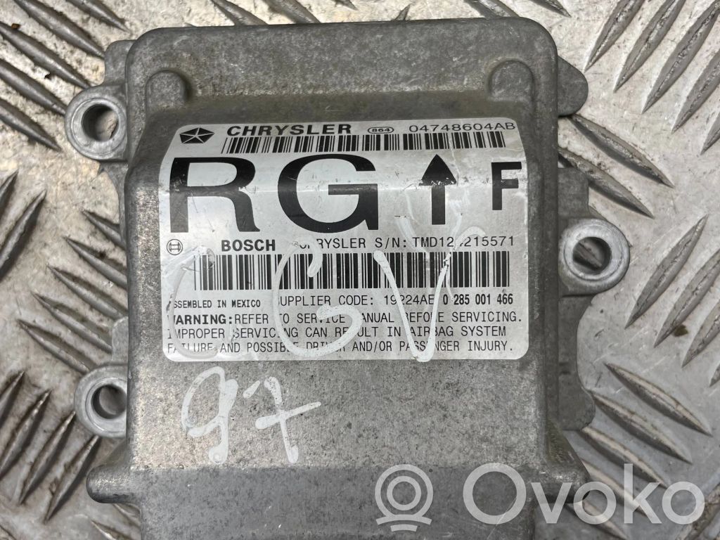 Chrysler Grand Voyager IV Airbag control unit/module 