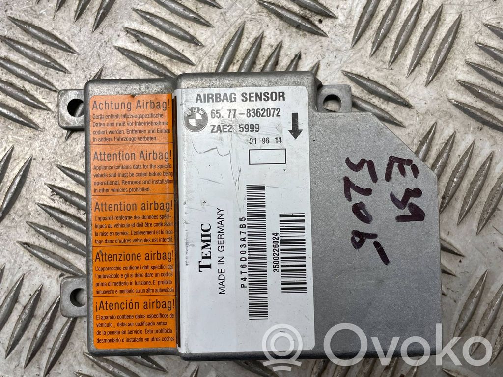 BMW 5 E39 Airbag control unit/module 