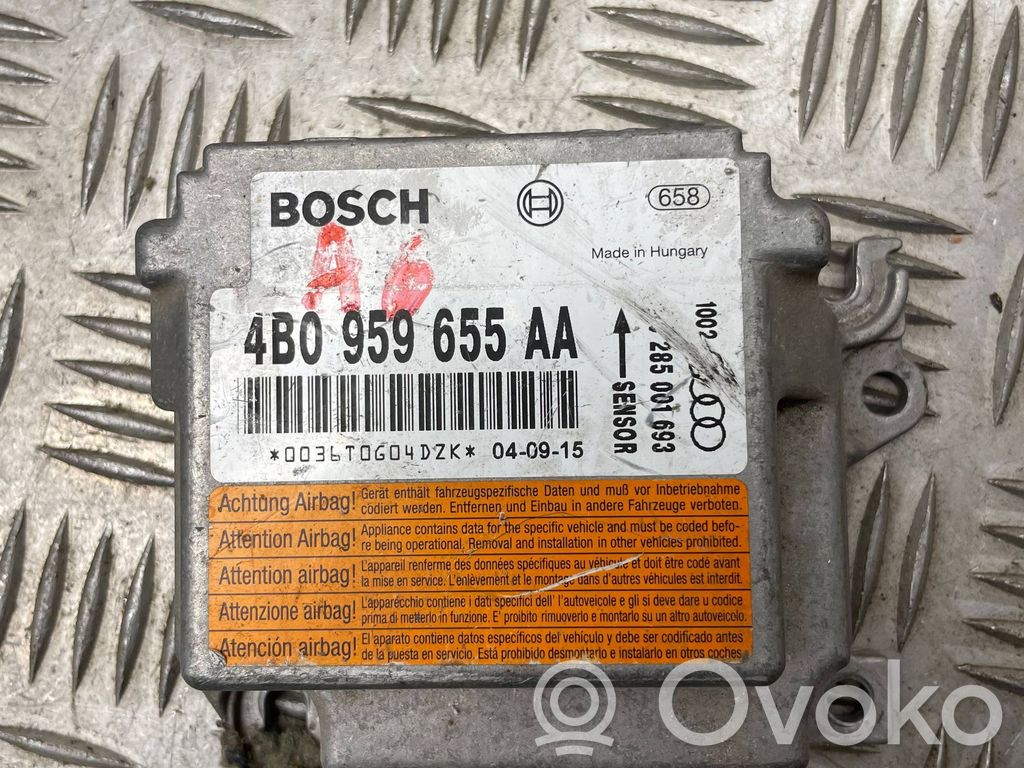 Audi A4 S4 B6 8E 8H Airbag control unit/module 