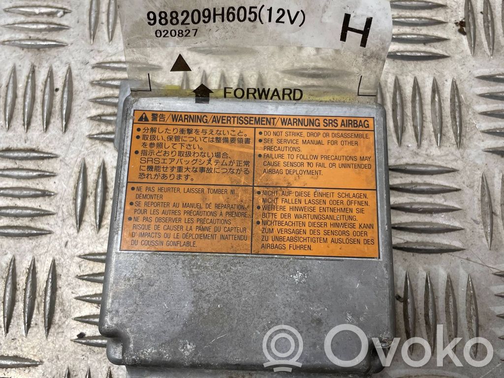 Nissan X-Trail T30 Sterownik / Moduł Airbag 