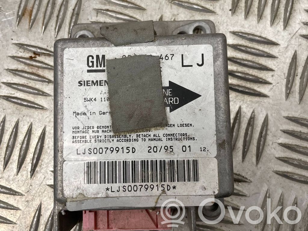 Opel Omega B1 Airbag control unit/module 
