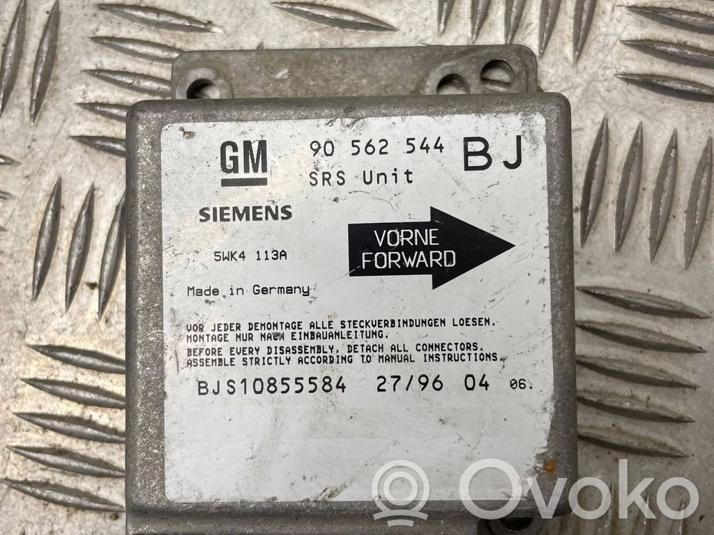 Opel Astra F Sterownik / Moduł Airbag 