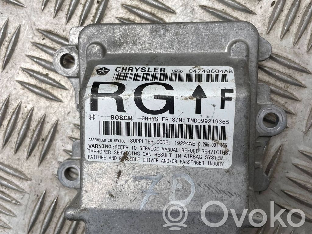 Chrysler Voyager Airbag control unit/module 