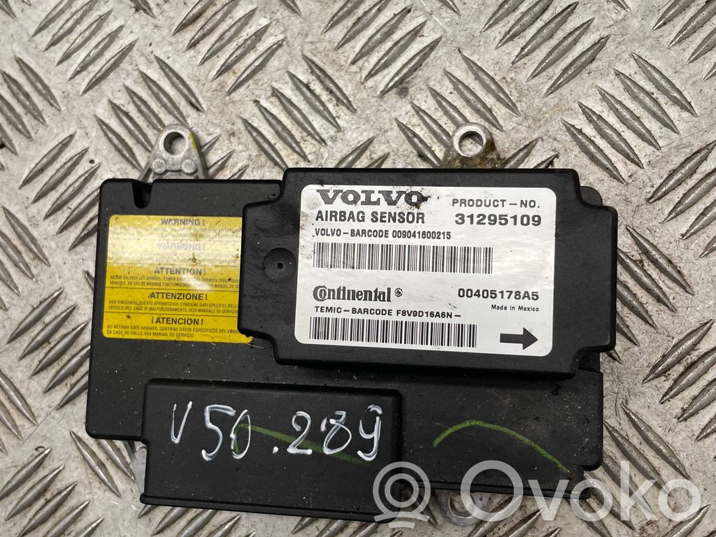 Volvo V50 Airbag control unit/module 