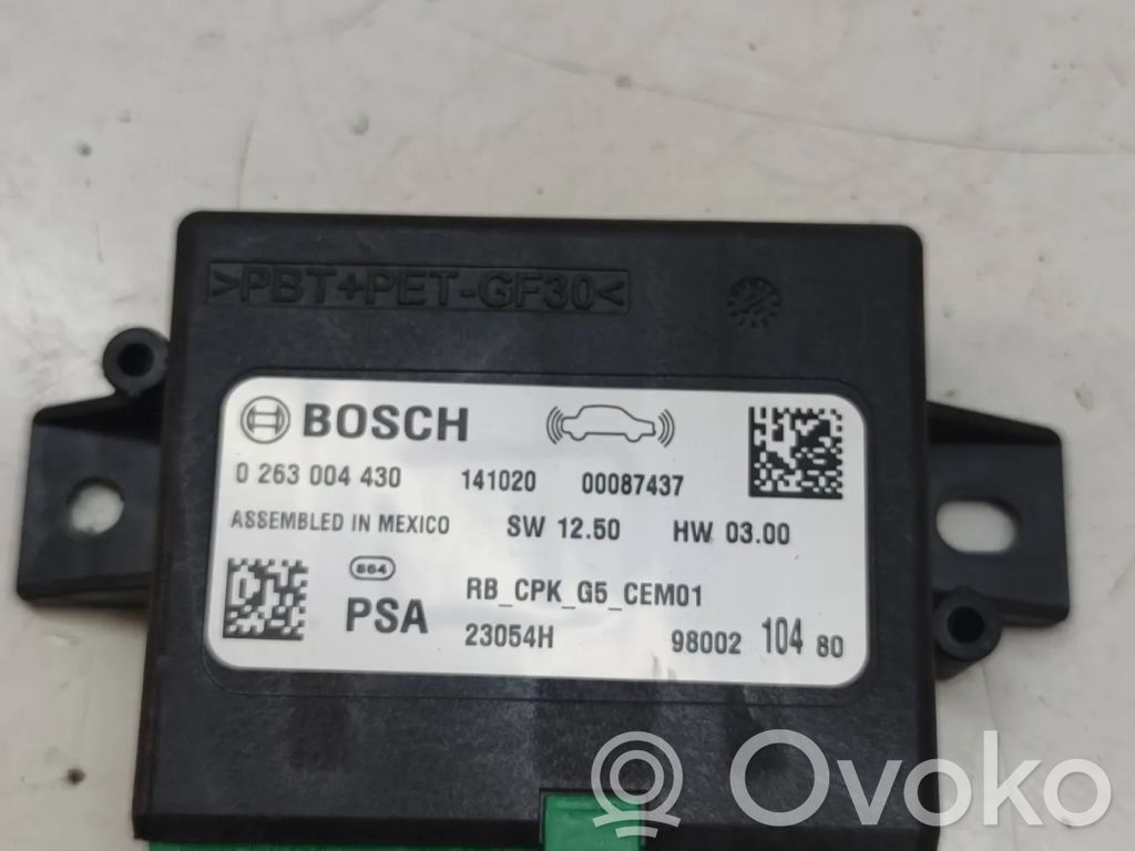 Peugeot 508 RXH Parking PDC control unit/module 