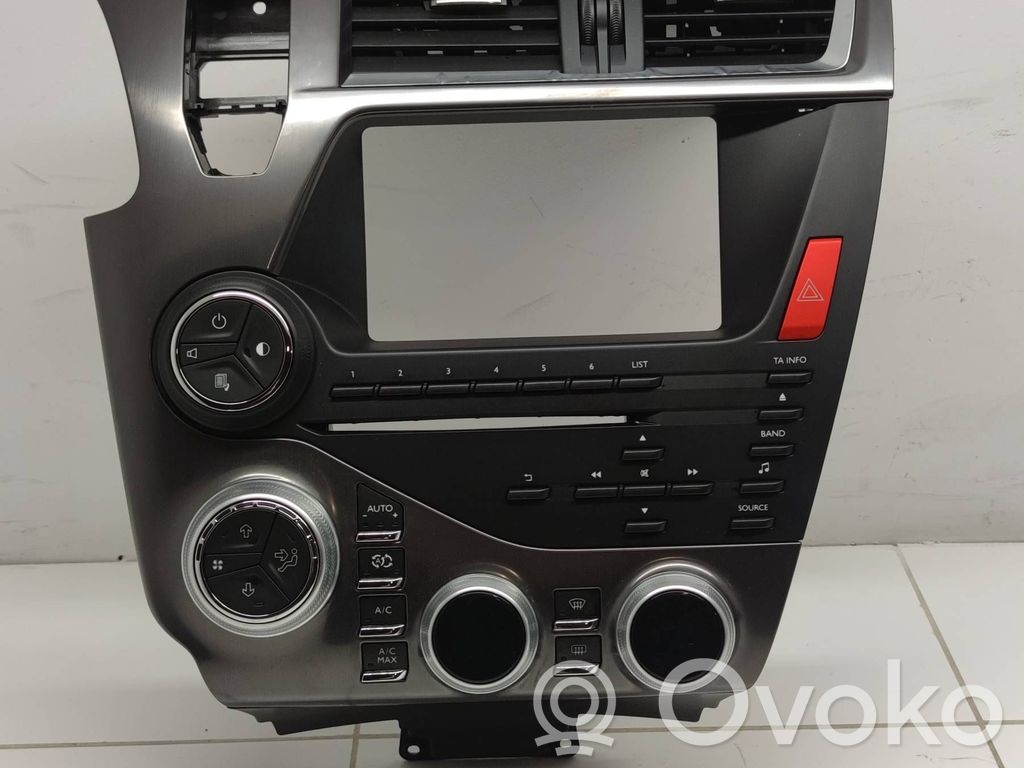Citroen DS5 Climate control unit 