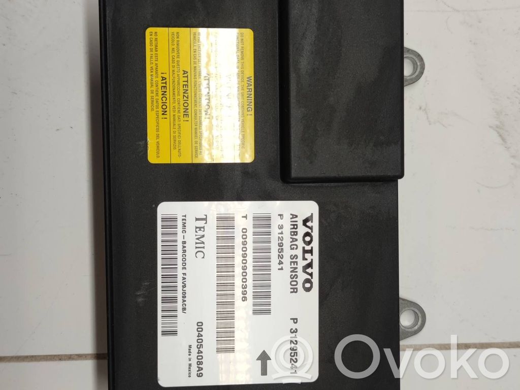 Volvo XC60 Unitate/modul de comandă airbaguri 