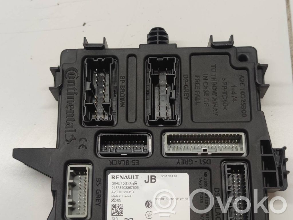 Renault Clio V Other control units/modules 