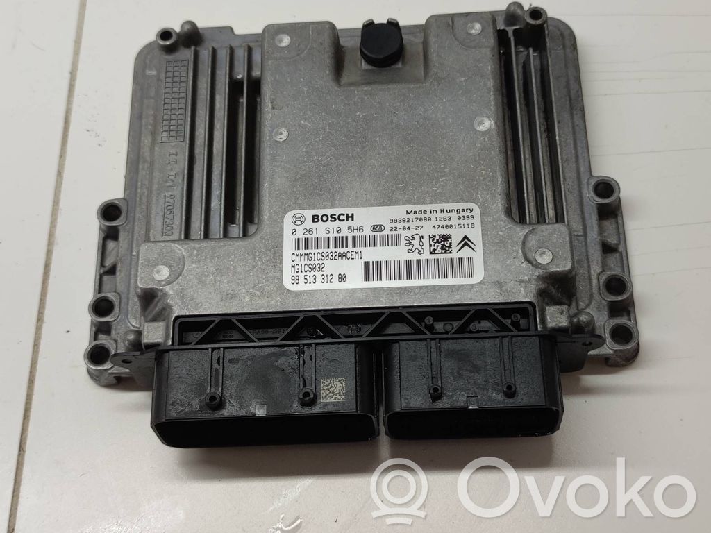 Peugeot 208 II Engine control unit/module 