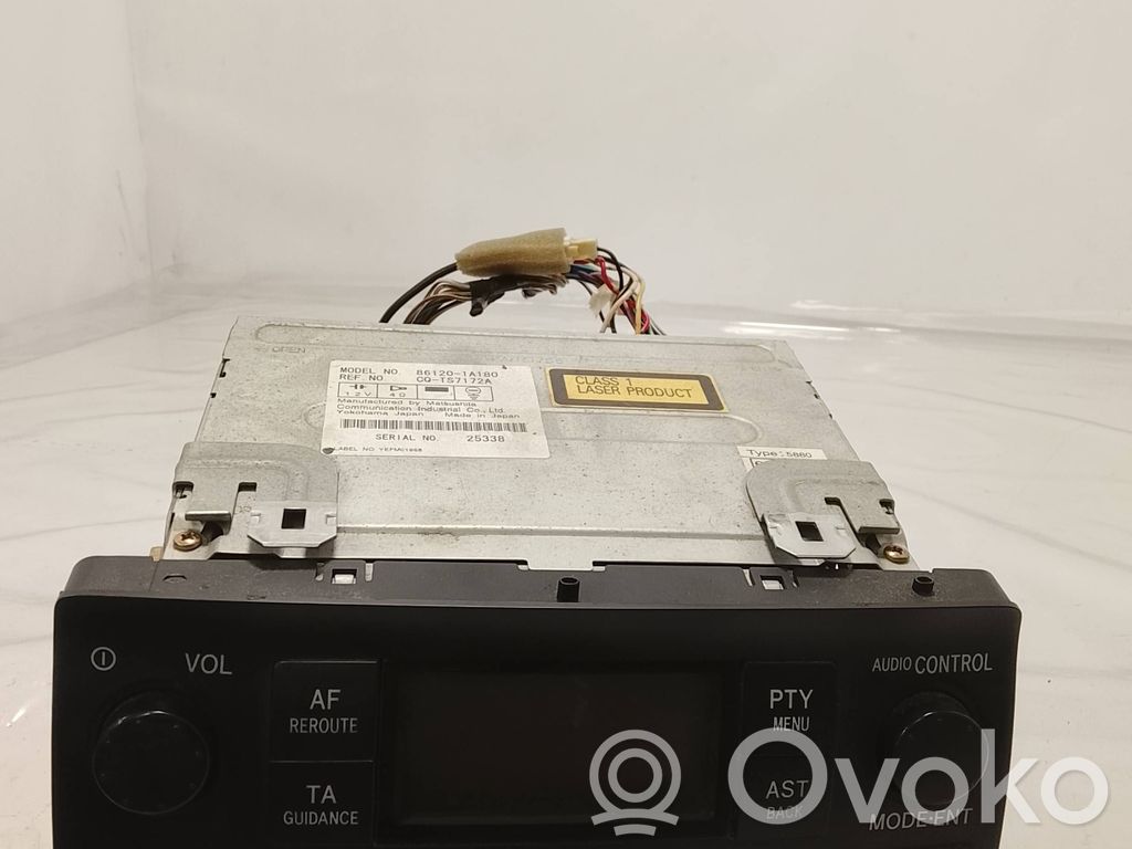 Toyota Corolla E120 E130 Unitate principală radio/CD/DVD/GPS 