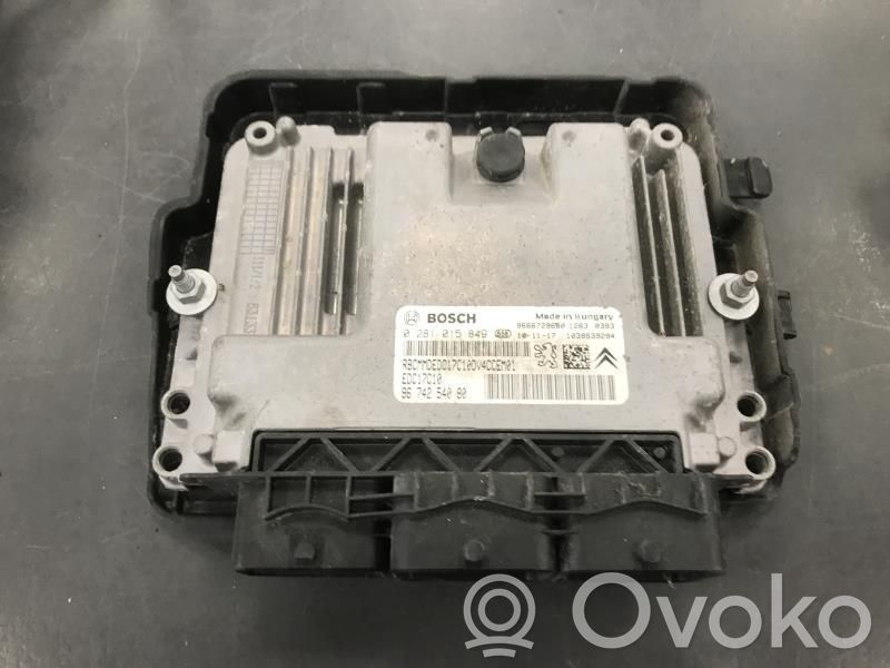 Citroen C3 Unitate/modul de control motor 