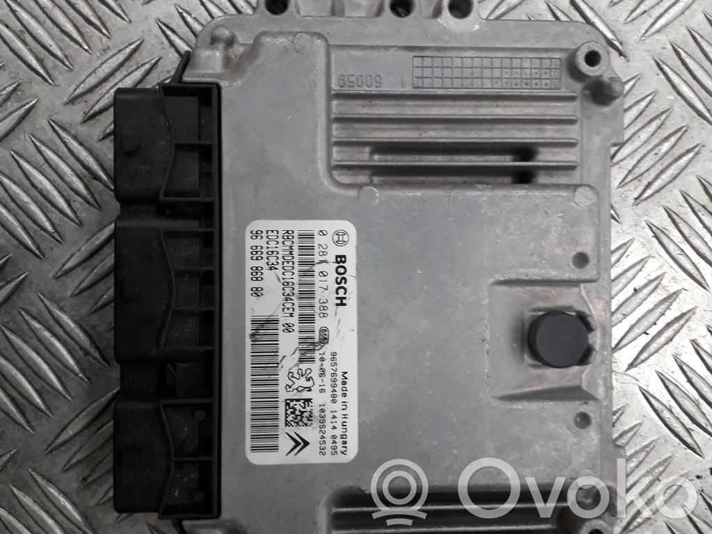Engine control unit/module   9666986880