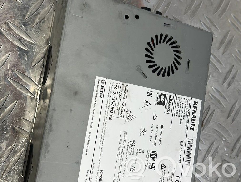 Renault Megane IV Unitate principală radio/CD/DVD/GPS 