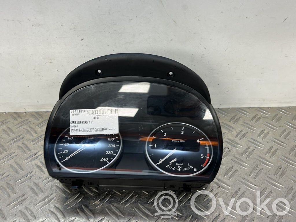 BMW 3 E90 E91 Nopeusmittari (mittaristo) 
