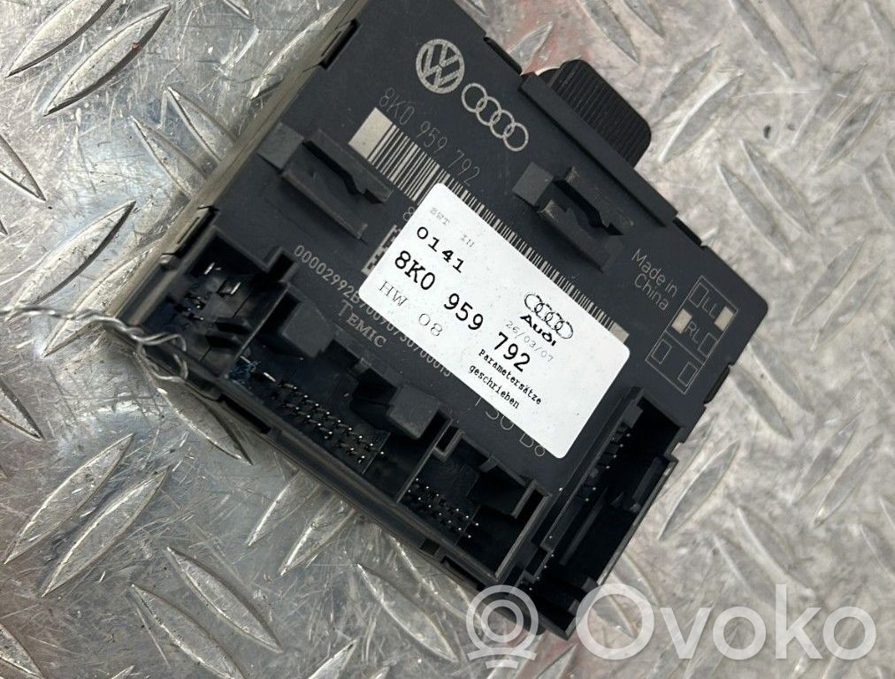 Other control units/modules   8K0959792